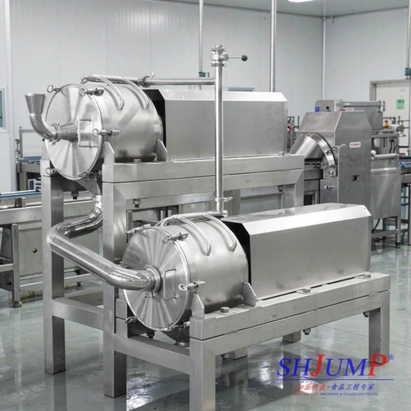 JUMP Double-Stage Refining and Pulping Machine JUMP Double-Stage Refining and Pulping Machine