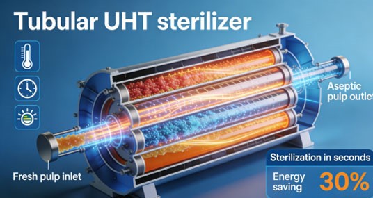 Tubular UHT sterilizer Tubular UHT sterilizer