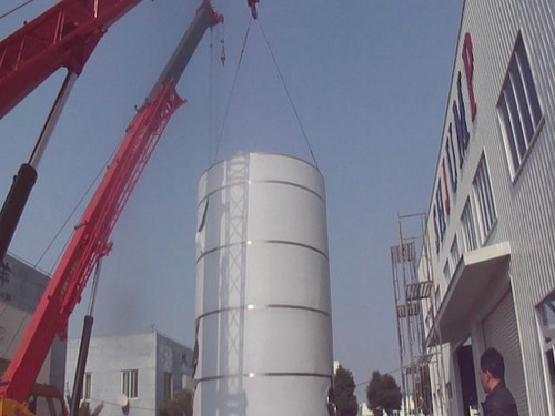 Stainless steel food storage container installation Stainless steel food storage container installation